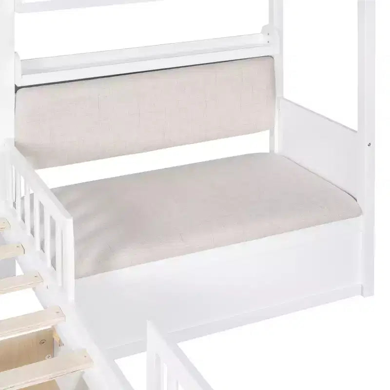 Lit cabane simple avec canapé Lit plateforme pour enfants