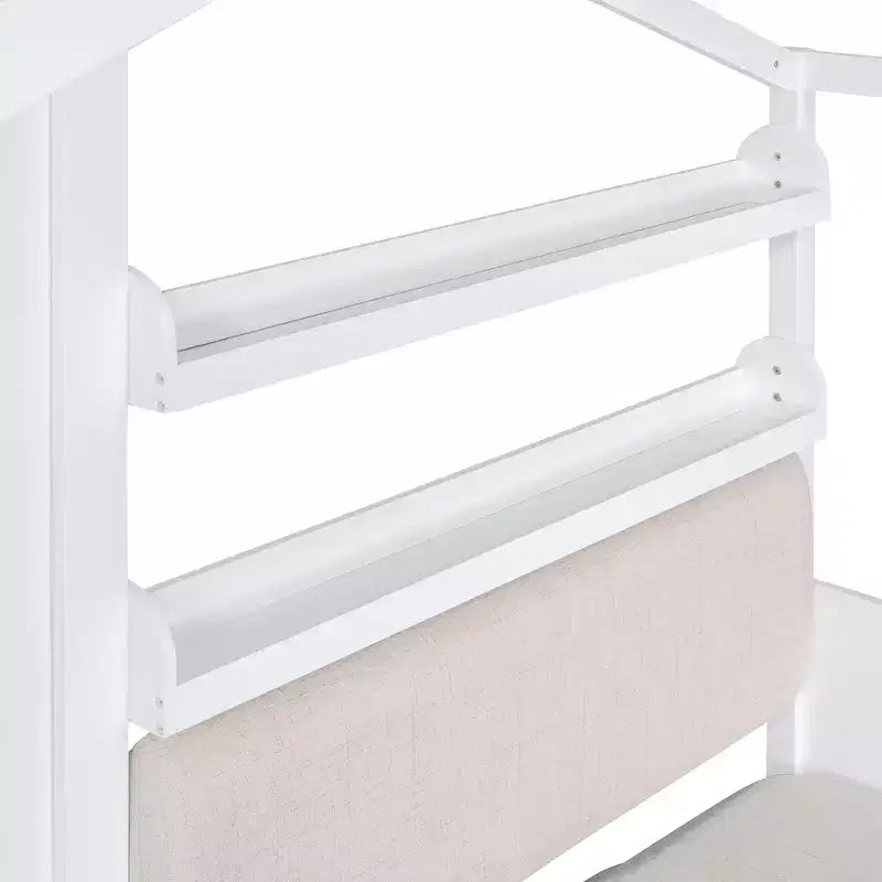 Lit cabane simple avec canapé Lit plateforme pour enfants
