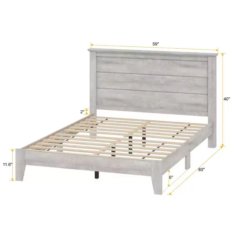 Lit plateforme moderne