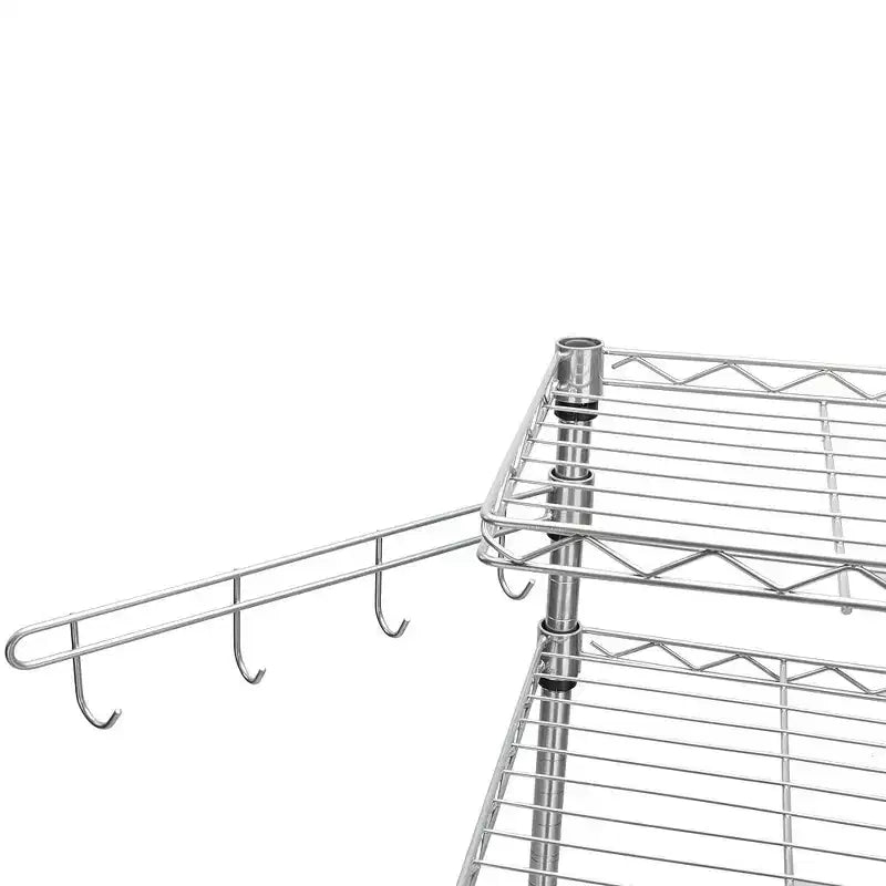 Étagère de Boulanger Réglable pour Cuisine, Support de Four à Micro-ondes, Chariot de Rangement