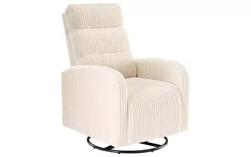 Fauteuil inclinable pivotant rembourré moderne Fauteuils d'appoint