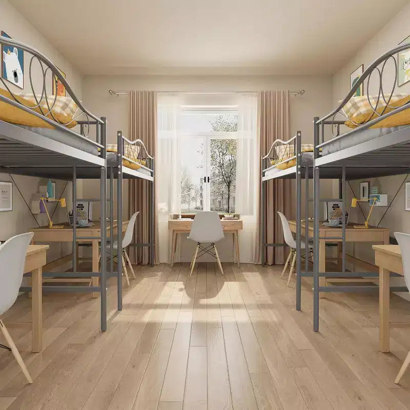 Lit superposé jumeaux sur jumeaux Lit superposé jumeaux