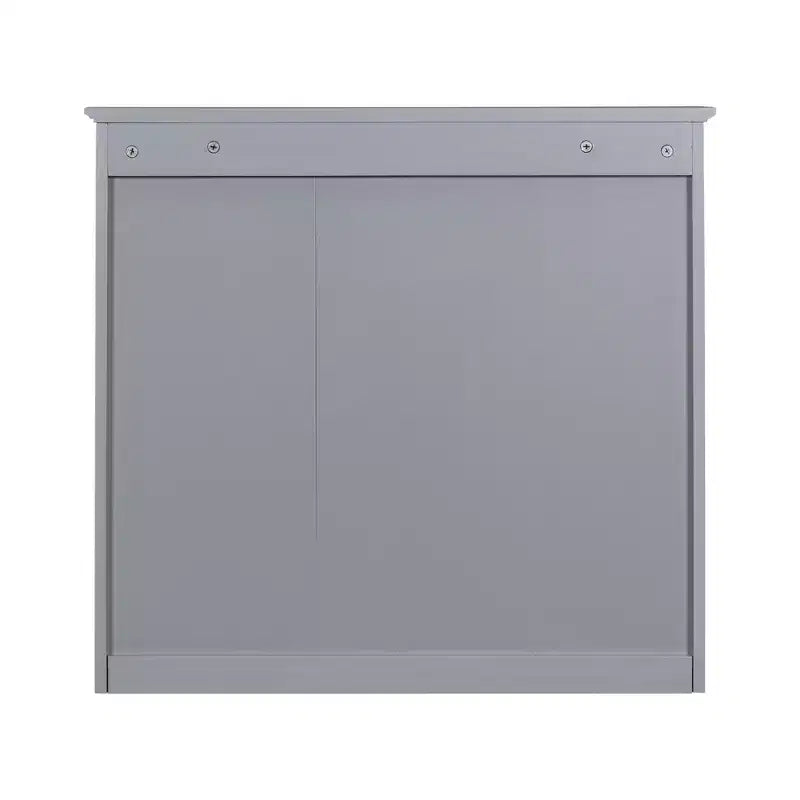 Armoire à pharmacie de salle de bain avec miroir et étagères ouvertes
