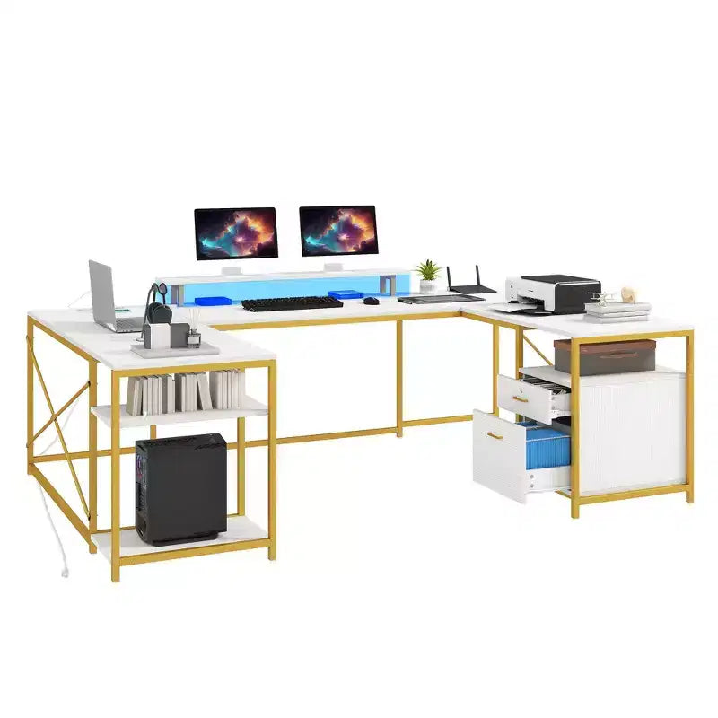 Bureau en U
