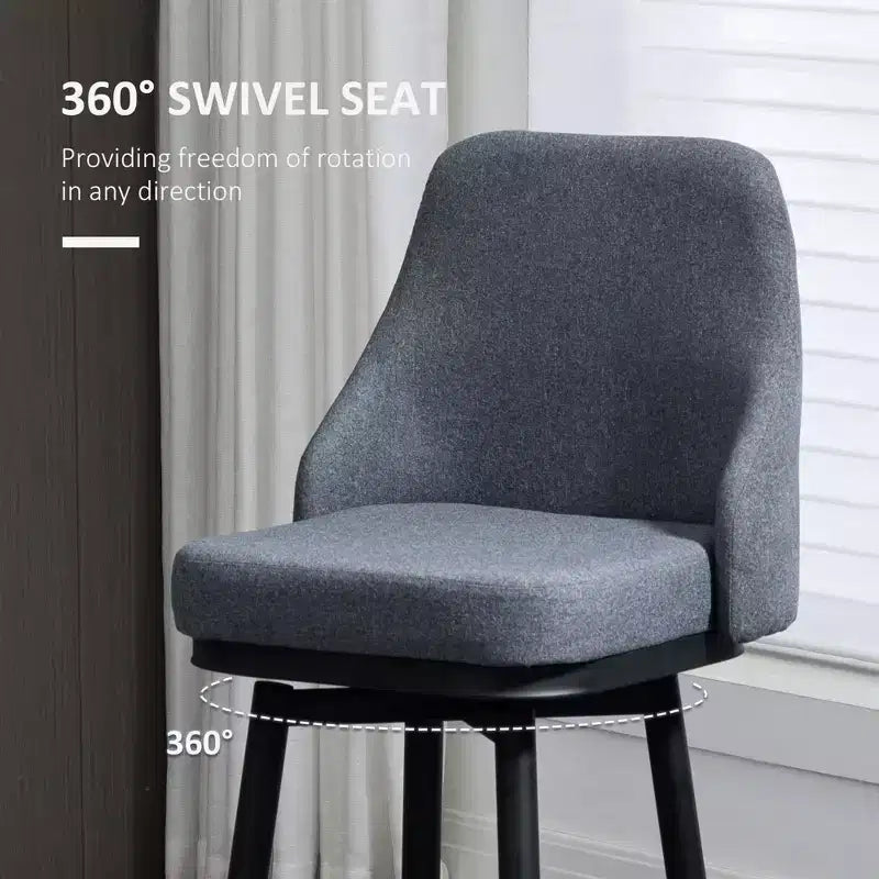 Chaises de cuisine pivotantes