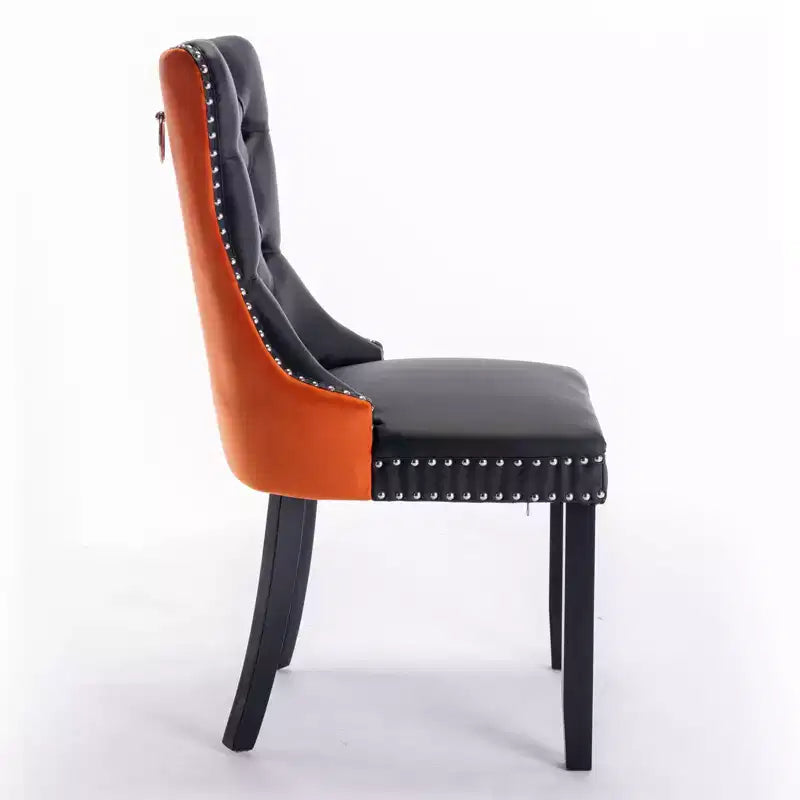 Chaises de salle à manger capitonnées et toniques