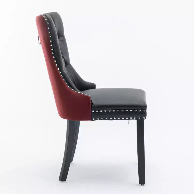 Chaises de salle à manger capitonnées et toniques