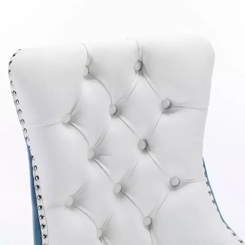Chaises de salle à manger capitonnées et toniques