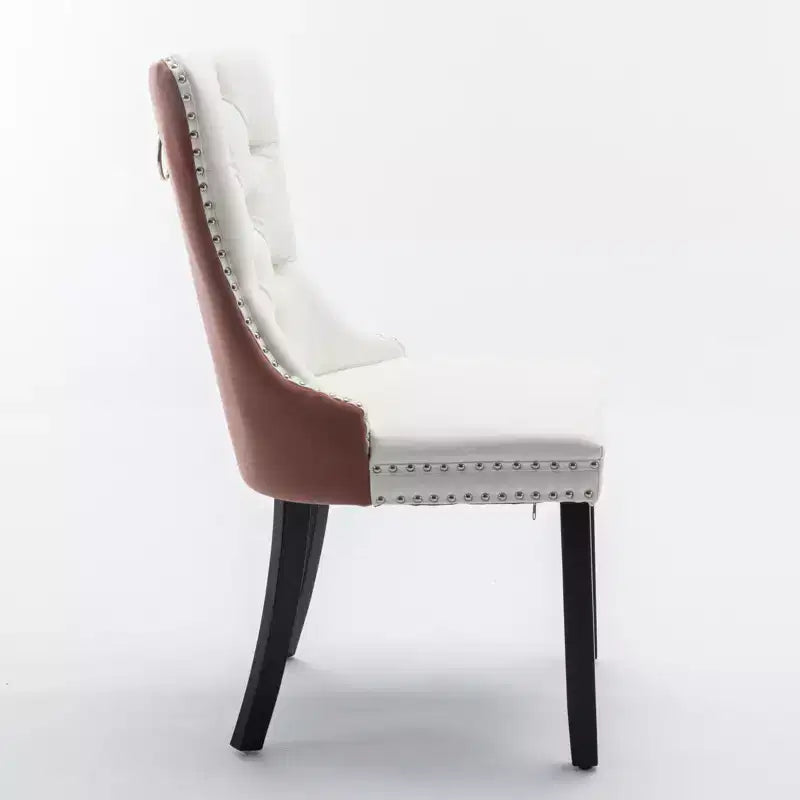 Chaises de salle à manger capitonnées et toniques