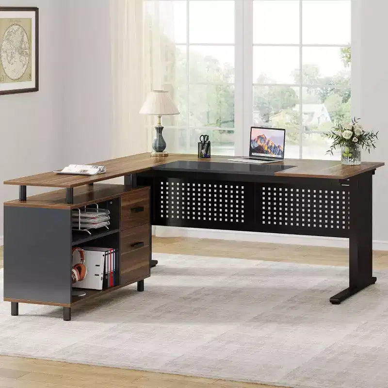 Bureau de direction avec classeur