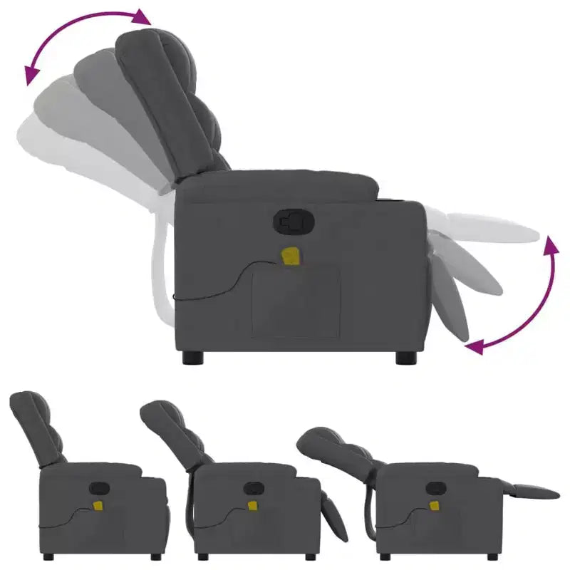 Fauteuils inclinables de massage électrique