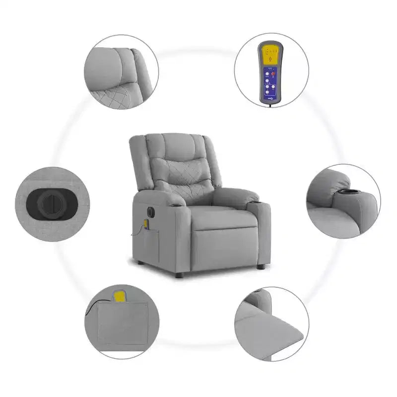 Fauteuils inclinables de massage électrique