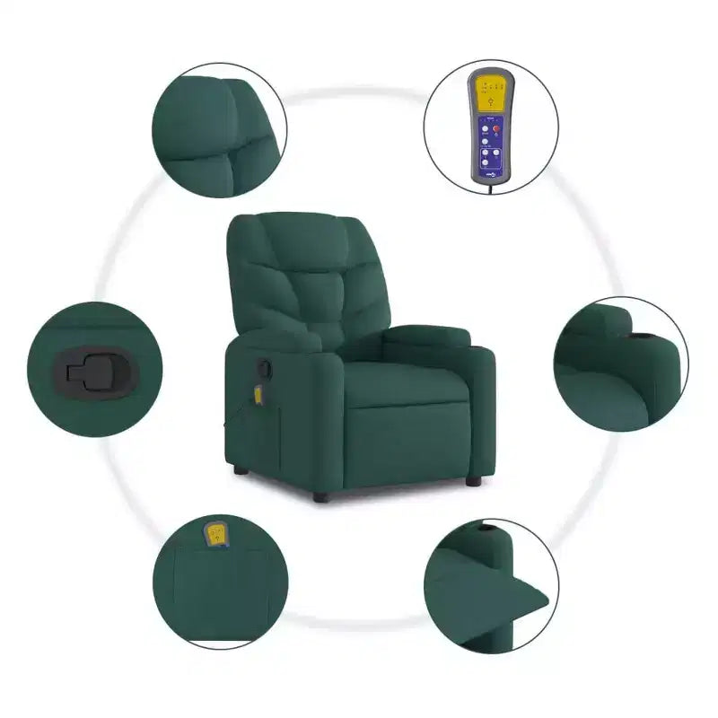 Fauteuil inclinable de massage électrique Fauteuils d'appoint