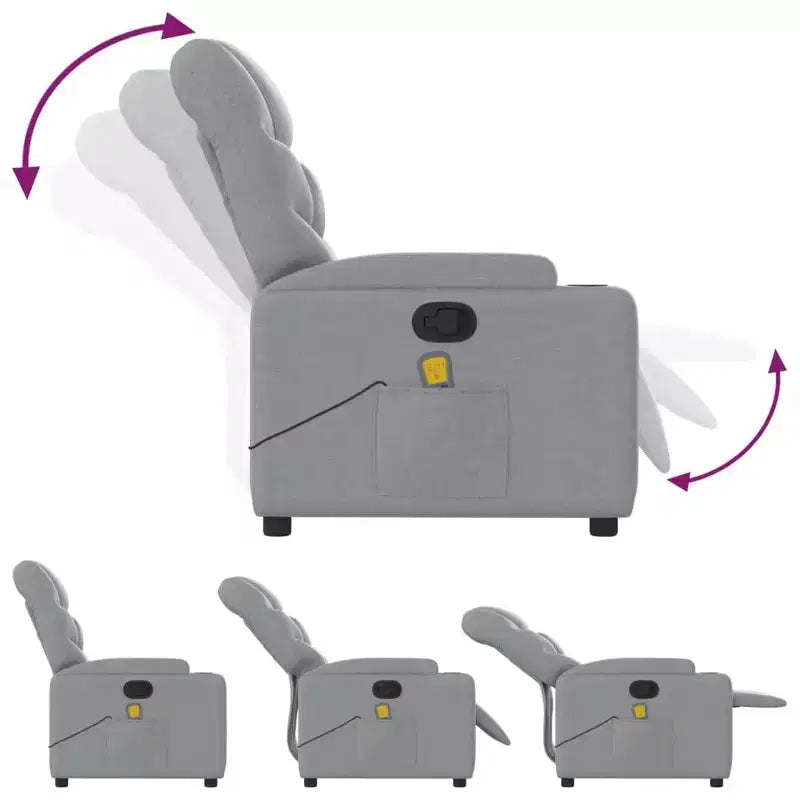 Fauteuil inclinable de massage électrique Fauteuils d'appoint