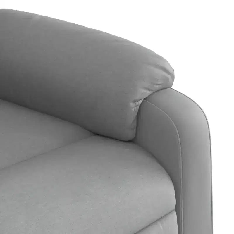 Fauteuil de massage inclinable en tissu noir