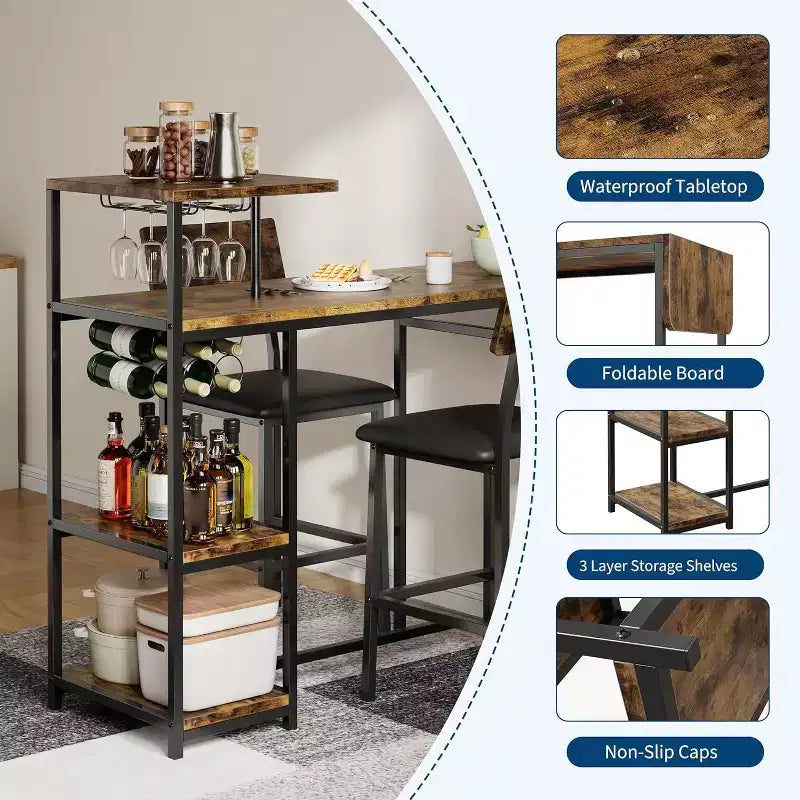 Table à manger extensible