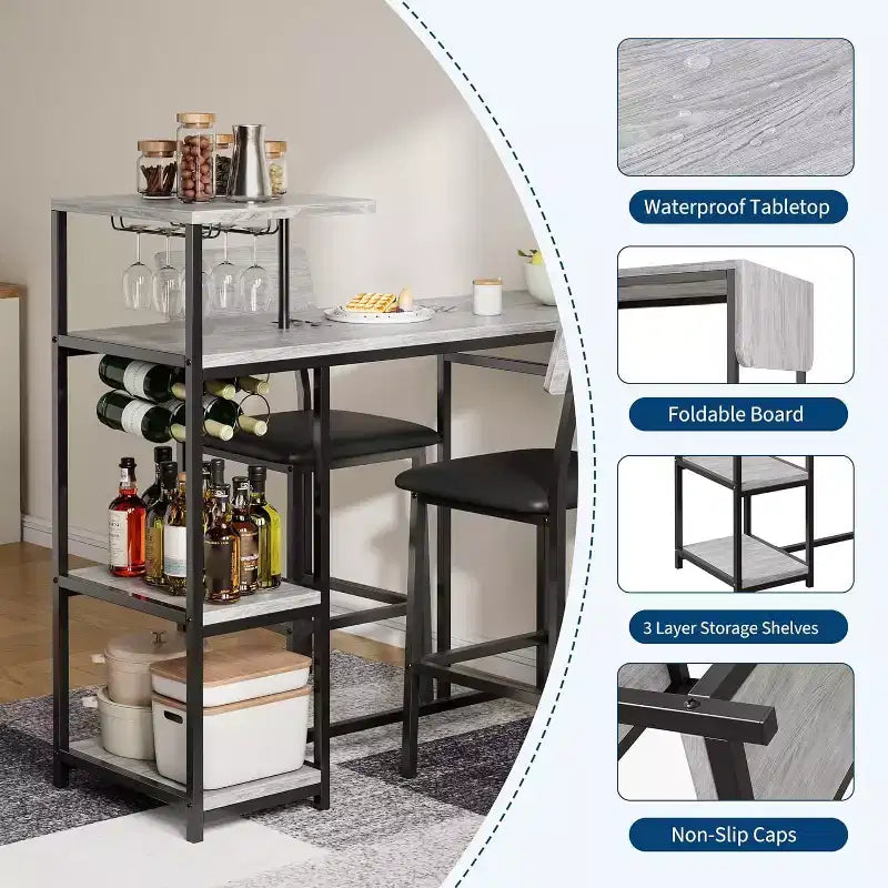 Table à manger extensible