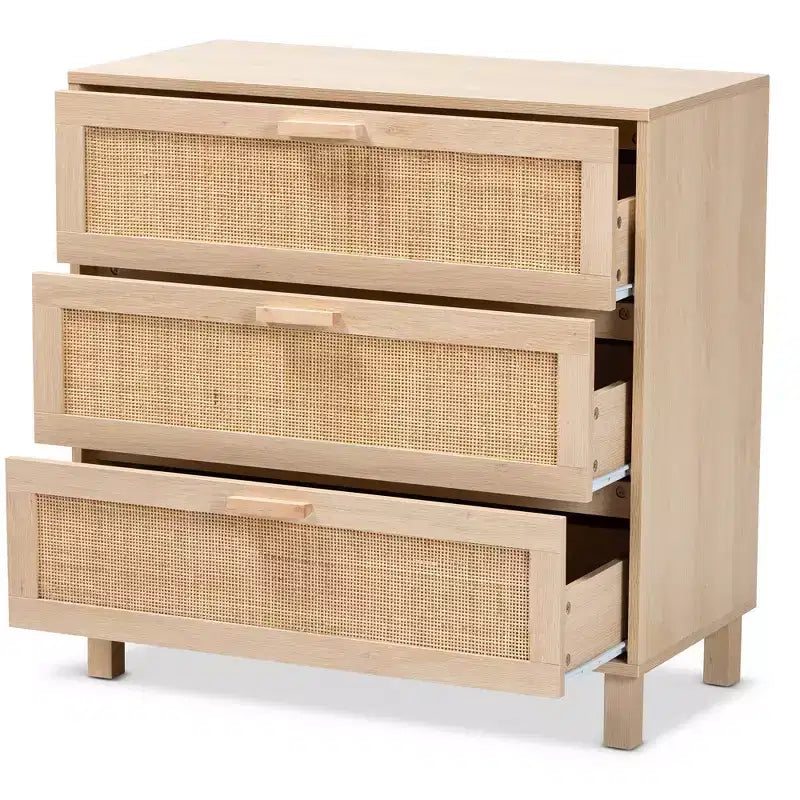 Rangement en rotin naturel