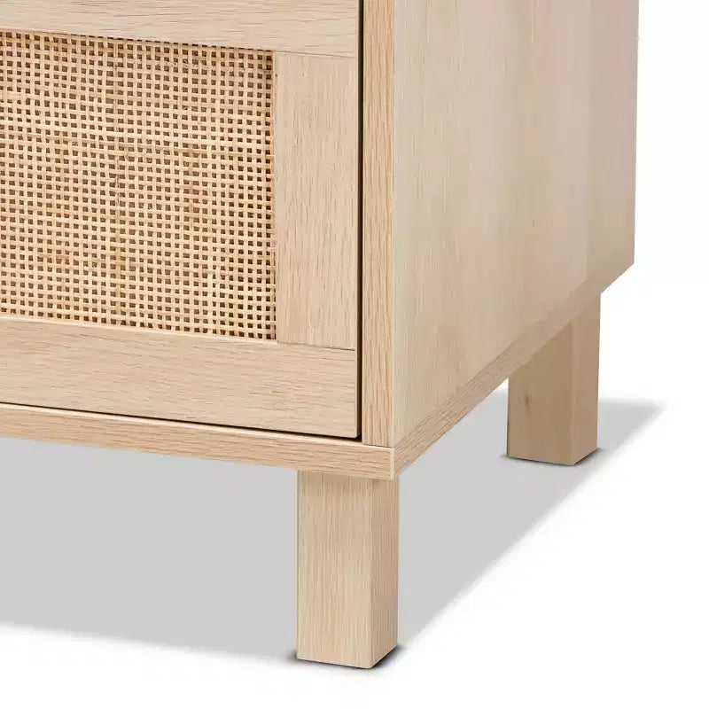 Rangement en rotin naturel