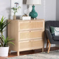 Rangement en rotin naturel