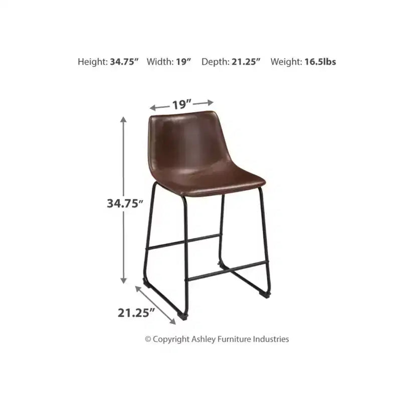 Tabouret de bar rembourré hauteur comptoir
