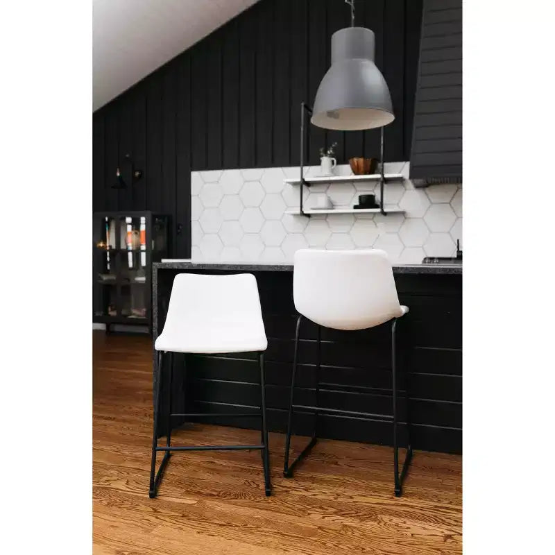 Tabouret de bar rembourré hauteur comptoir