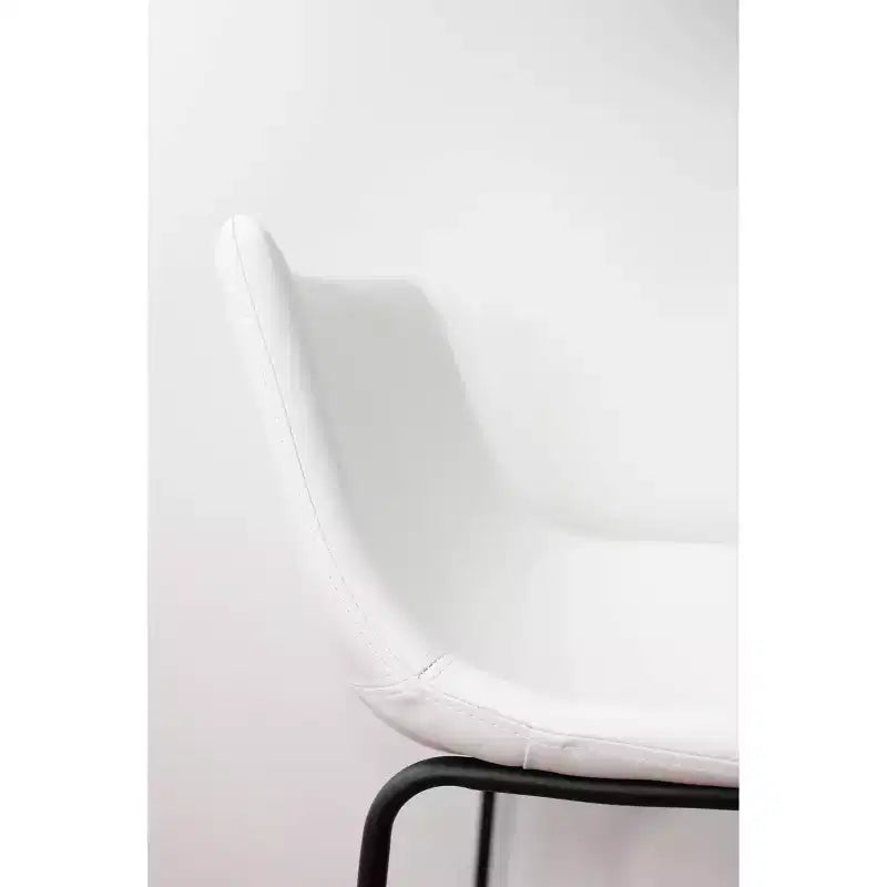 Tabouret de bar rembourré hauteur comptoir