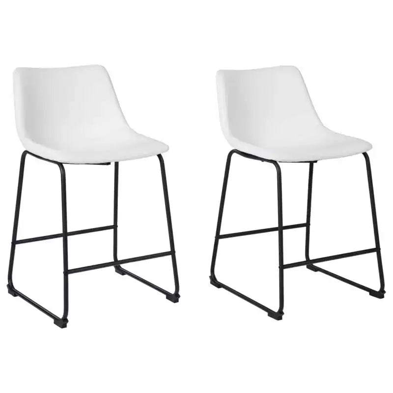 Tabouret de bar rembourré hauteur comptoir